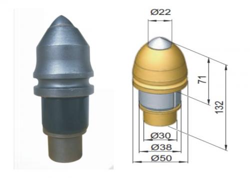 Răng khoan đá ả Rập B47K22H - Răng Lợi Khoan Đá Uniland - Công Ty CP Uniland Việt Nam